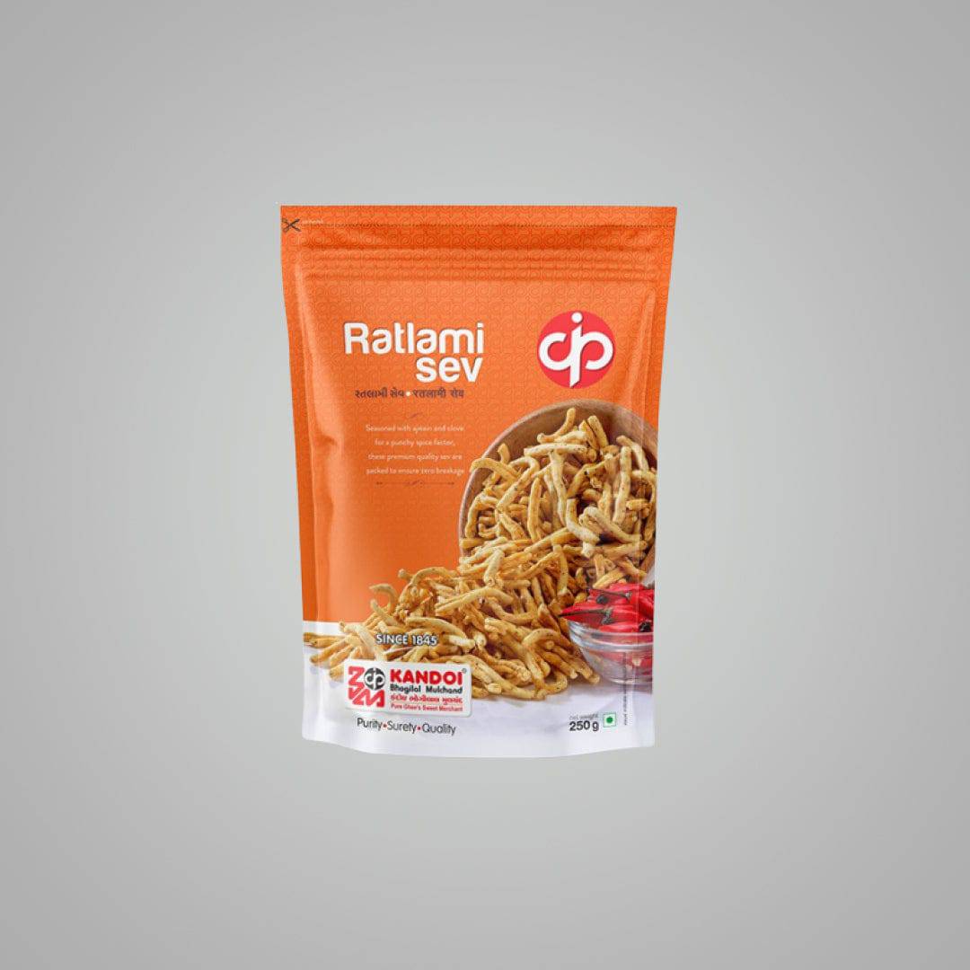 Kandoi Bhogilal Mulchand Ratlami Sev - 250 gms - India shopping