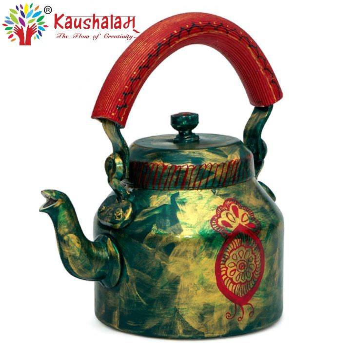 Hand Painted Kettle : Collection - India shopping