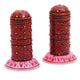 Hand Painted salt & Pepper Container set of 2 Pieces