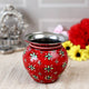 Stainless steel kalash - Red