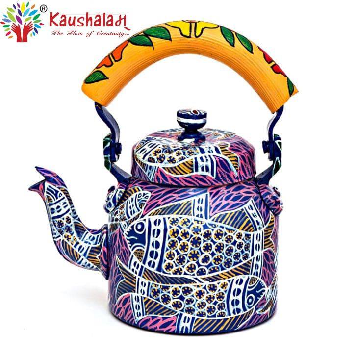 Hand Painted Kettle : Exotic Collection - India shopping