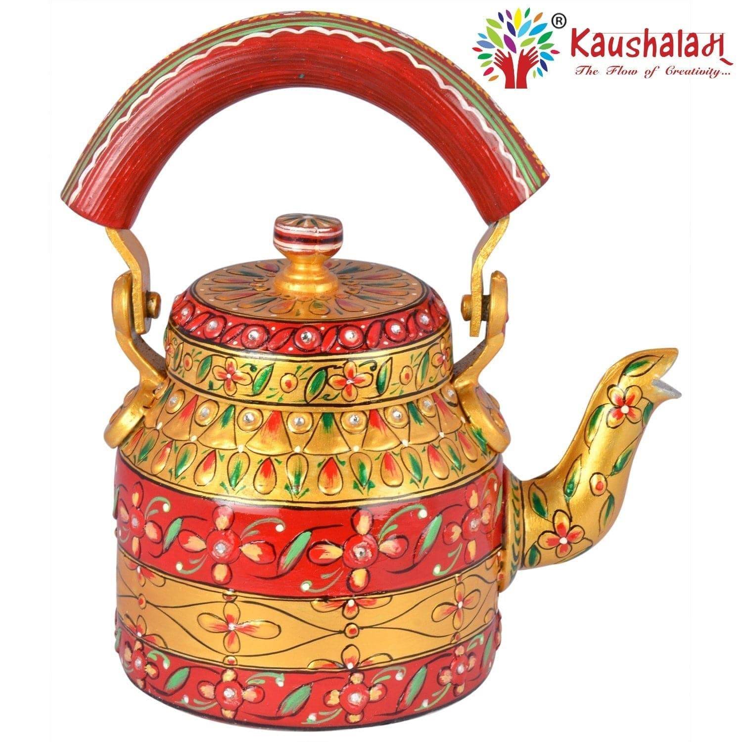 Hand Painted Kettle : Exotic Collection - India shopping