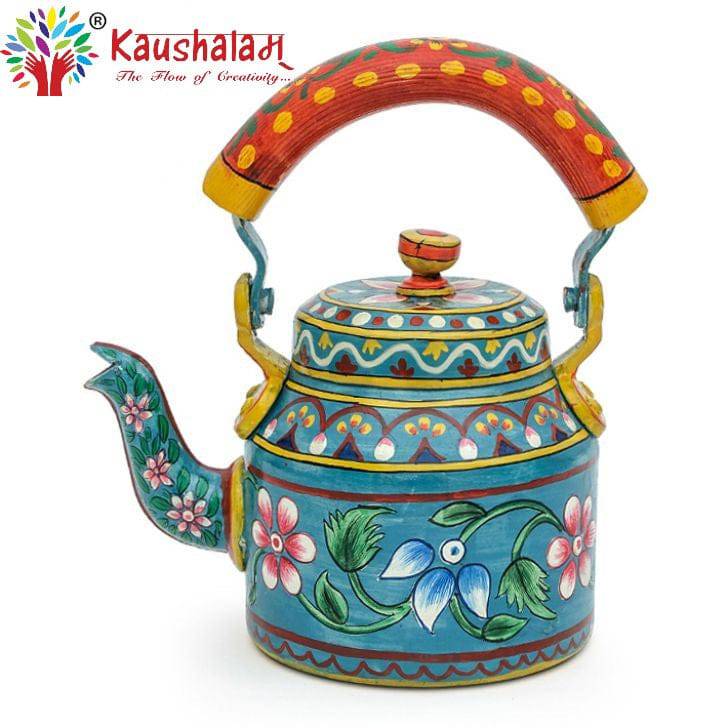 Hand Painted Kettle - India shopping