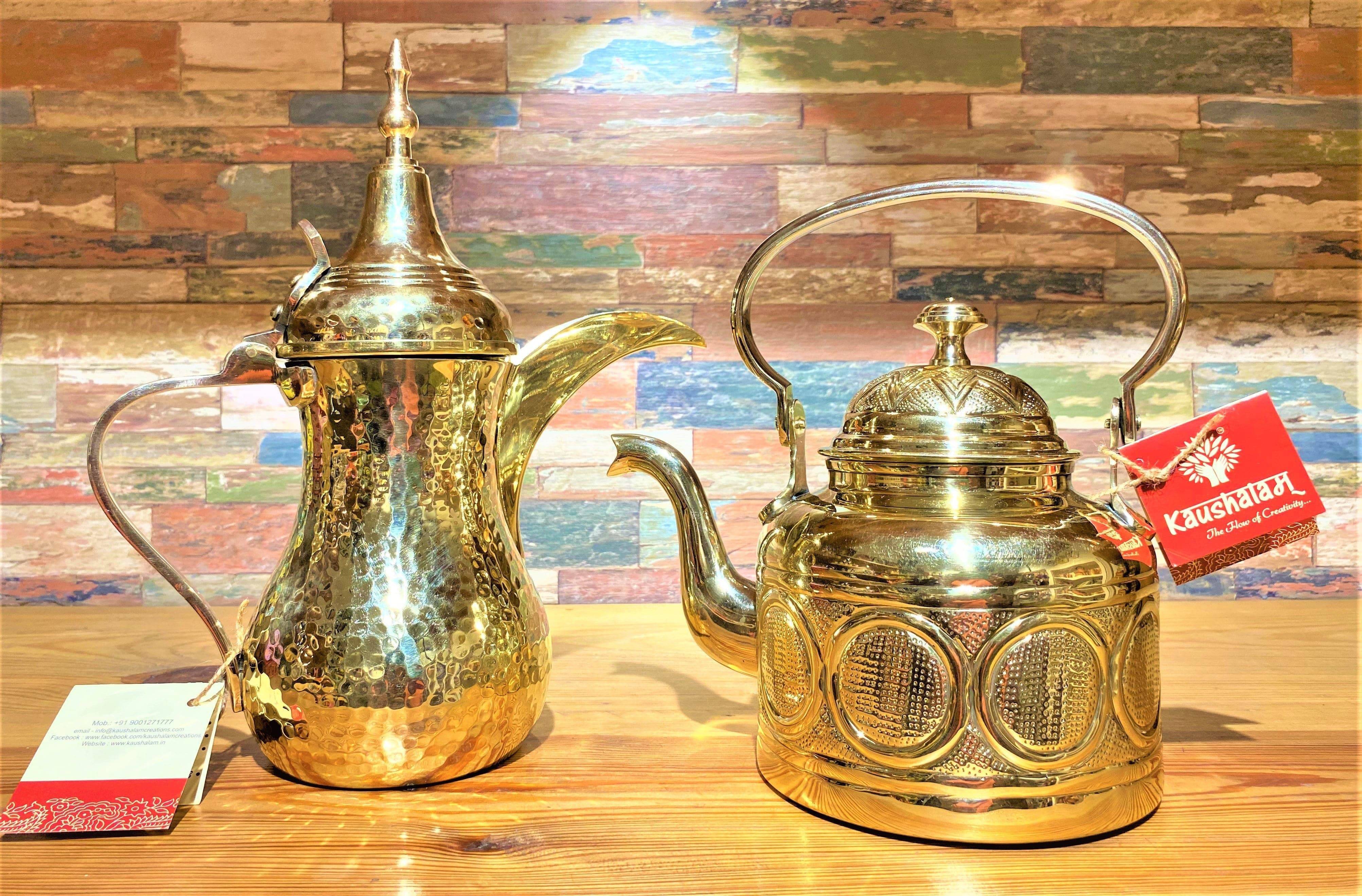 Coffee Pot & Tea Kettle Collection - India shopping