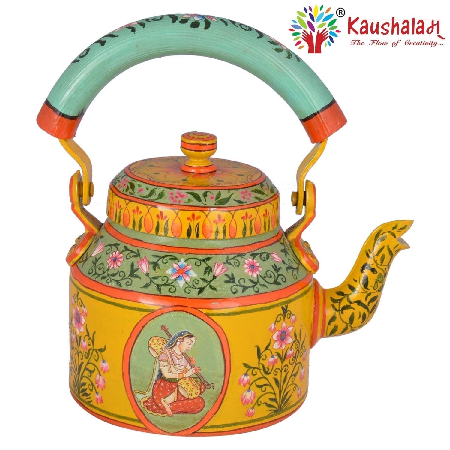 Hand Painted Kettle Collection - India shopping