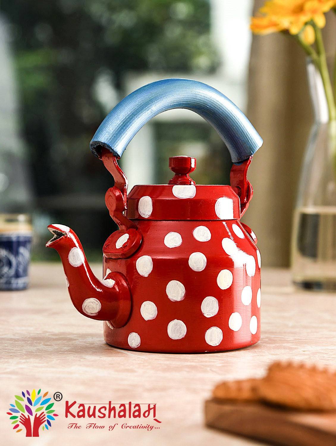 Hand Painted Kettle Collection - India shopping