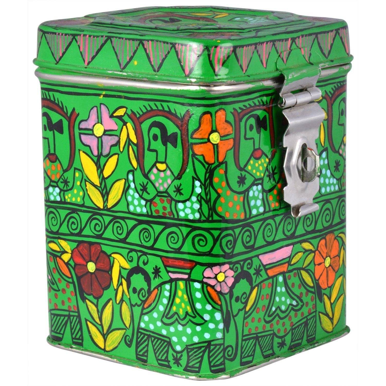 Hand painted money bank, piggy bank - India shopping