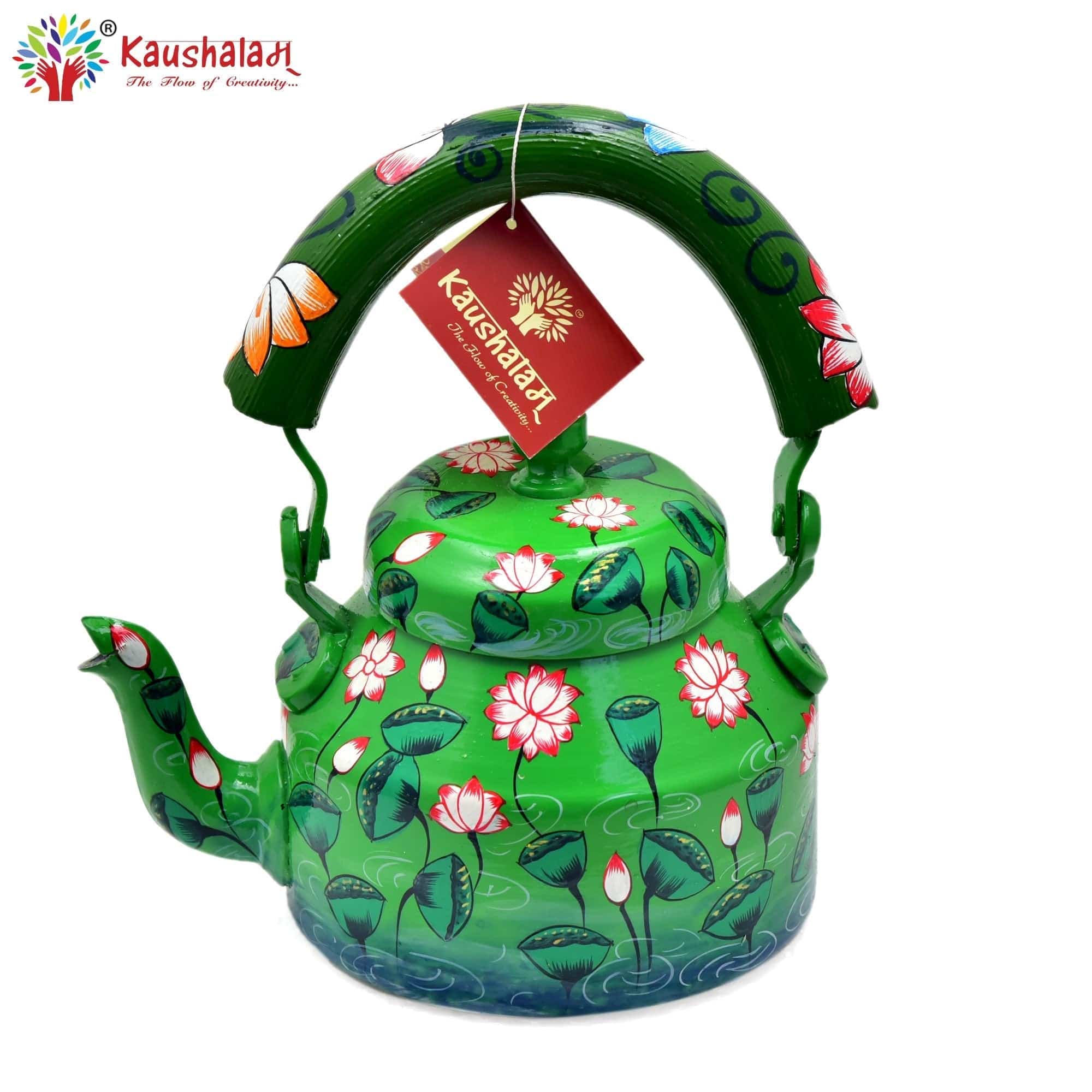 Hand Painted Tea Kettle - India shopping