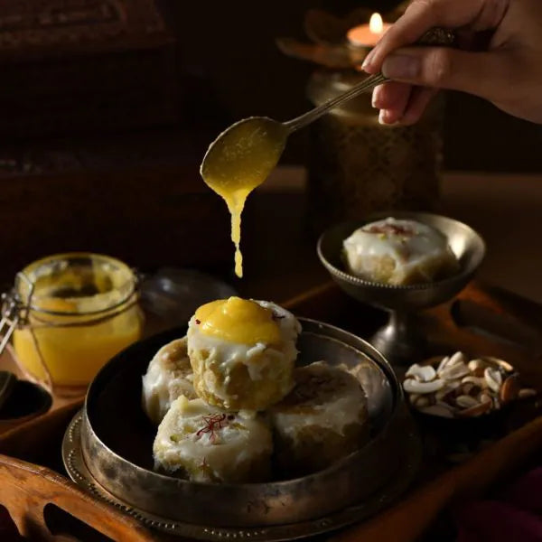 Vijay Dairy Kesar Badam Pista Ghari | 500 gms