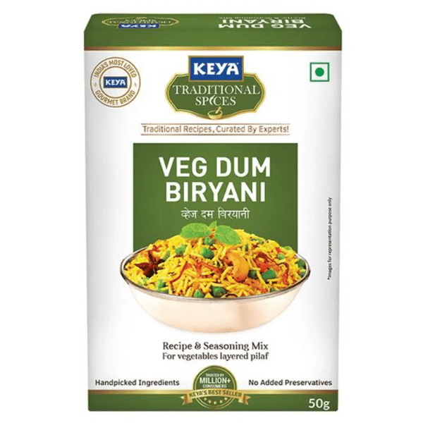 Keya Veg Dum Biryani Masala - 50 gms - India shopping