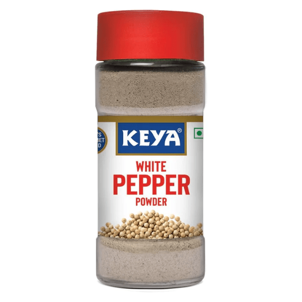 Keya White Pepper Powder - 60 gms - India shopping