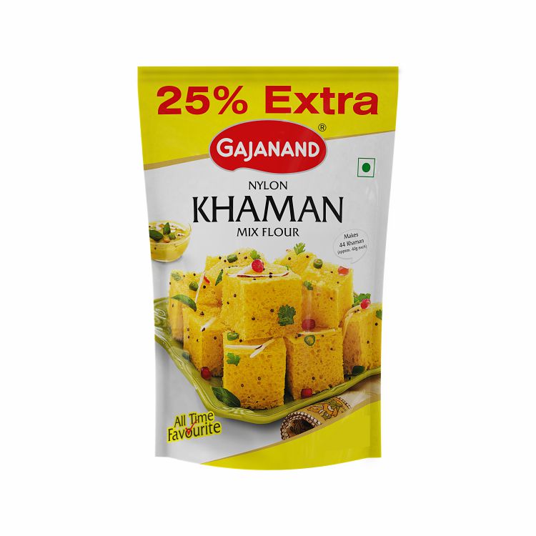 Gajanand Masala Nylon Khaman Flour 500 gms