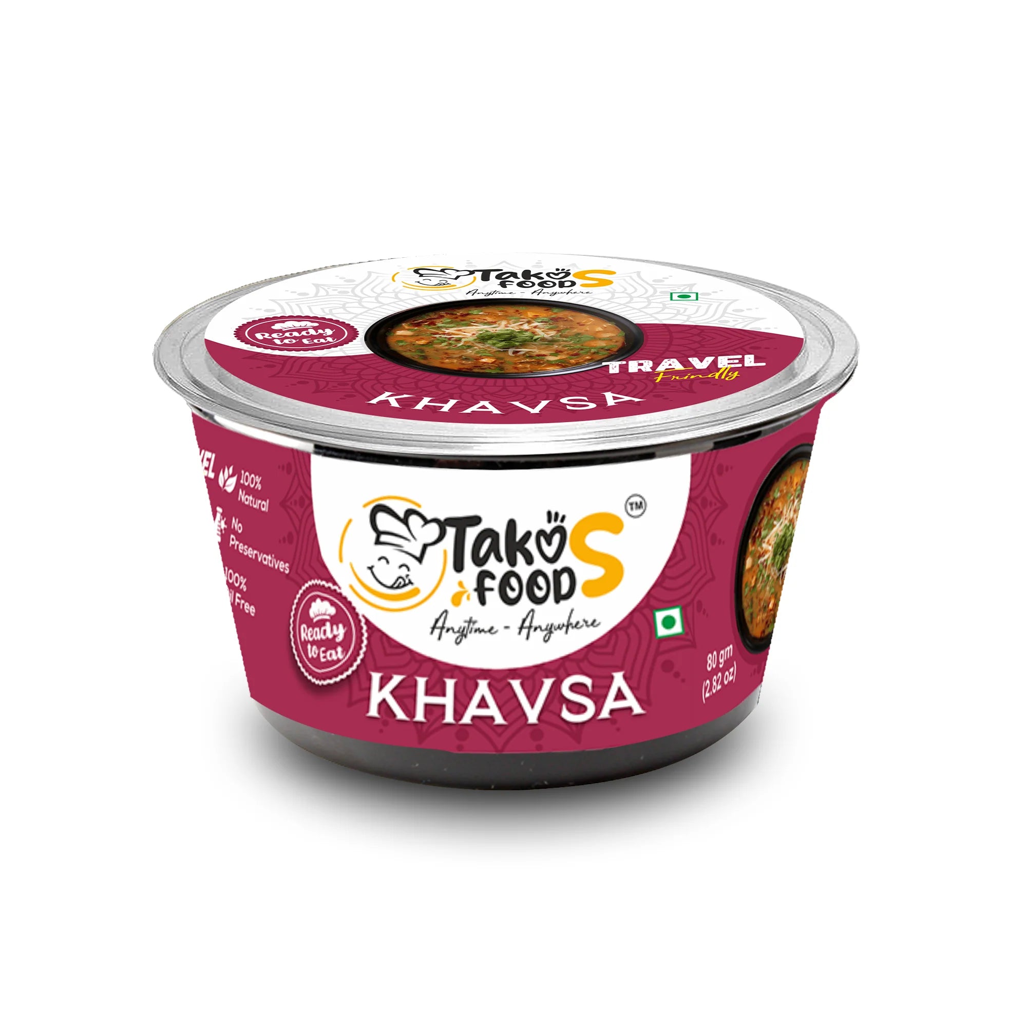 Takos Food Veg Khavsa | Ready To Eat 400 gms