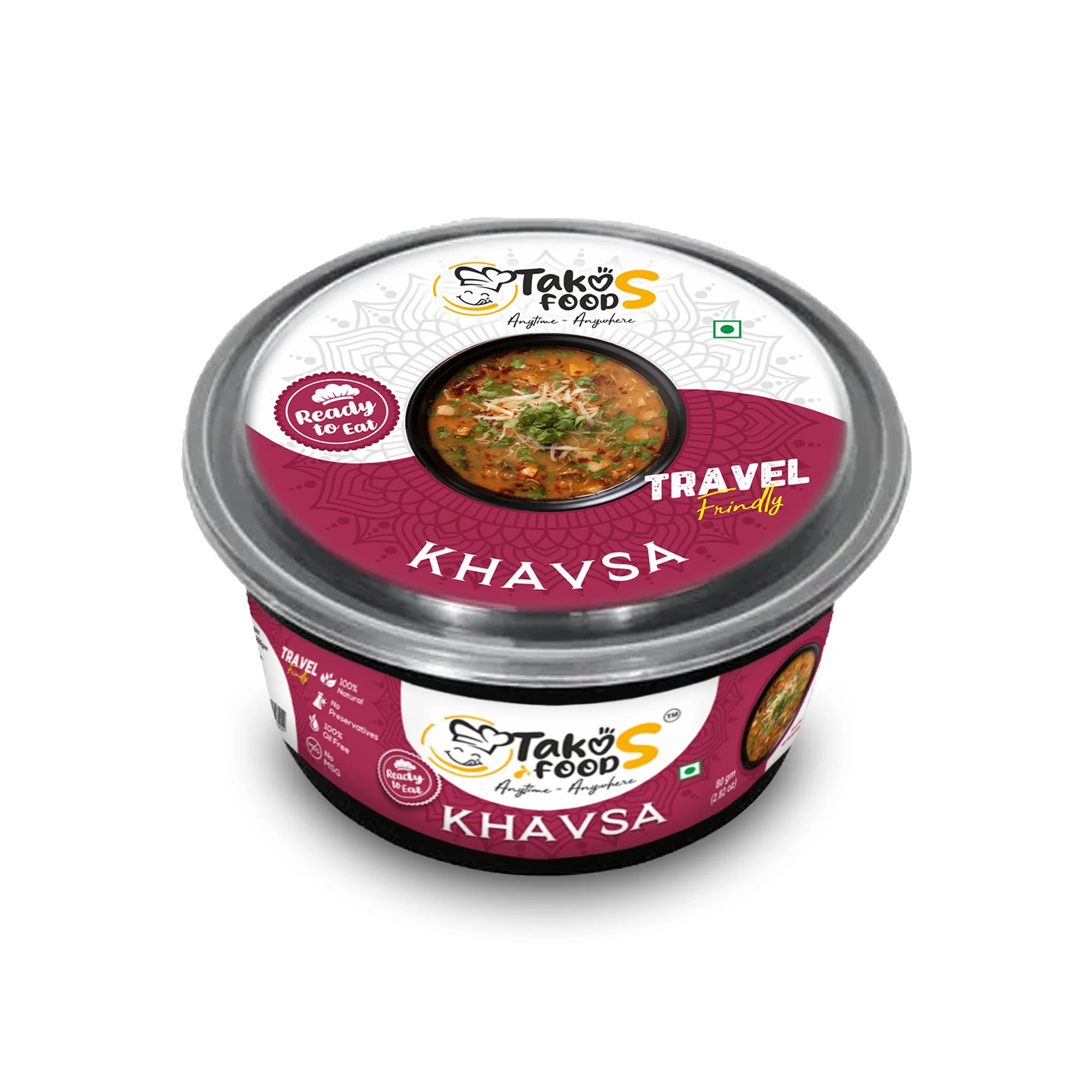 Takos Food Veg Khavsa | Ready To Eat 400 gms