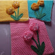 Knits and Knots Indore Flower Cushion Cover