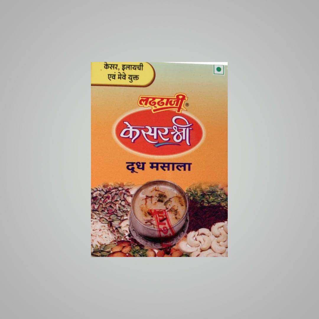 Laddhaji's Kesarshri Milk Masala - 100 gms - India shopping