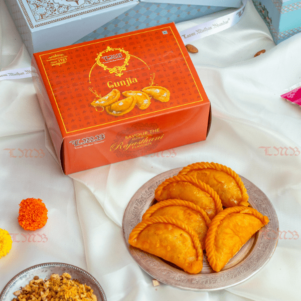 Laxmi Misthan Bhandar Gunjia - 500 gms - India shopping