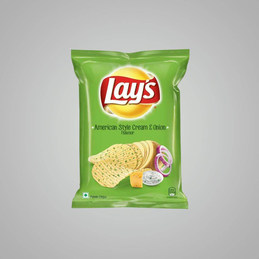 Lays Cream & Onion - 50 gms - India shopping