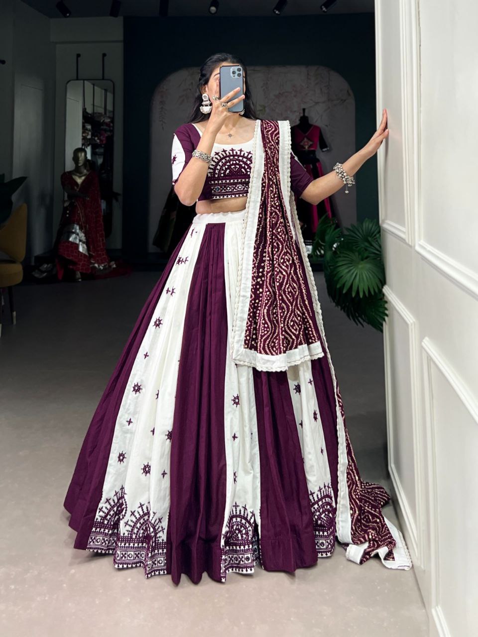 Navratri  Special Stylish Lehenga Choli  | Ready To Wear