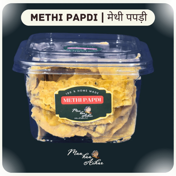 Maa kaa Achar Methi Papdi - 250 gms - India shopping