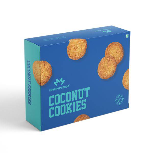 Maakhan Bhog Coconut Cookies - 500 gms - India shopping