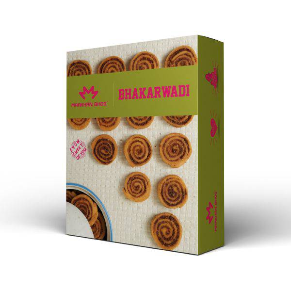 Maakhan Bhog Bhakarwadi - 500 gms - India shopping