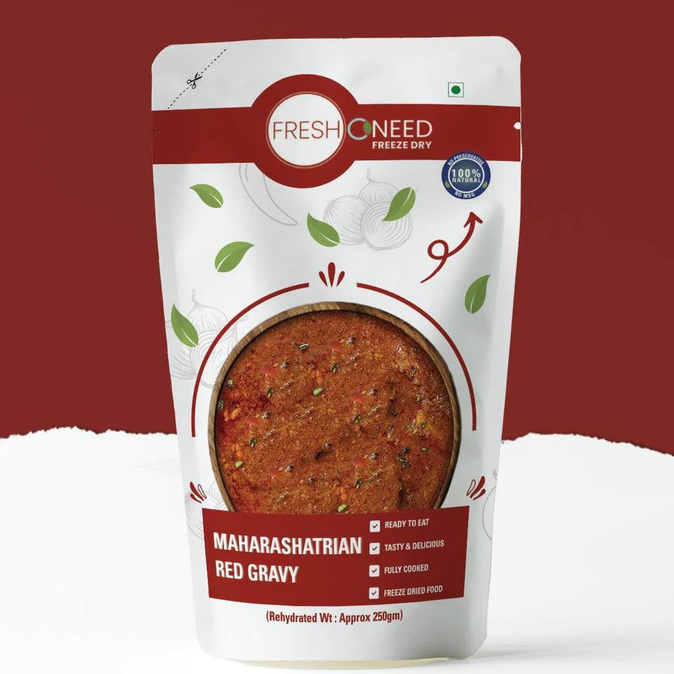 Fresh O Need Maharastrian Red Gravy - Ready To Eat 250 gms