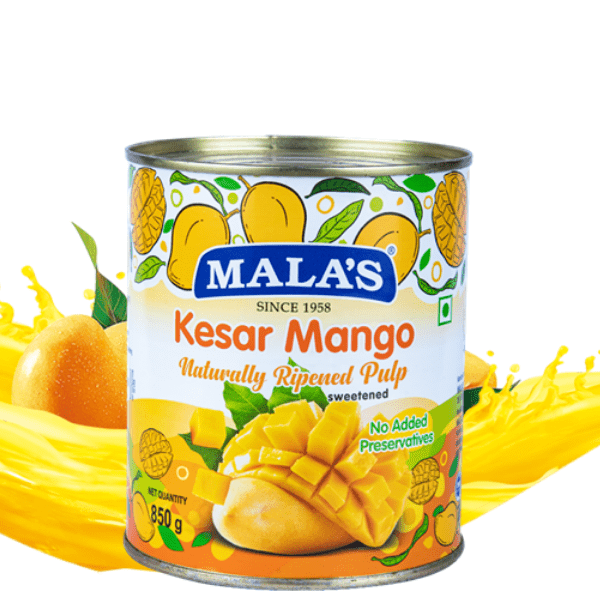 Pulp Kesar Mango Tin - 850 gms - India shopping