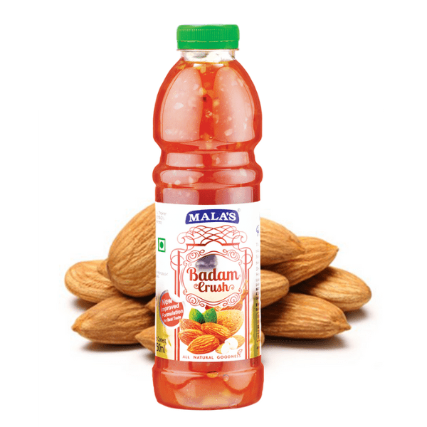 Badam Crush 750ml PET Bottle - India shopping