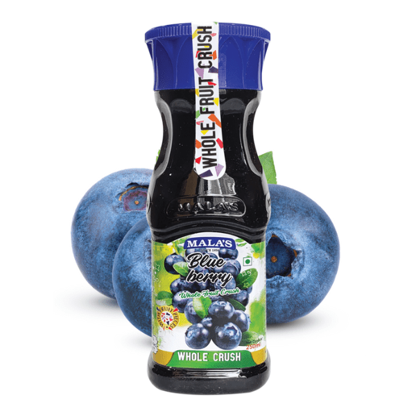 Blueberry Whole Crush 250ml PET Bottle - India shopping