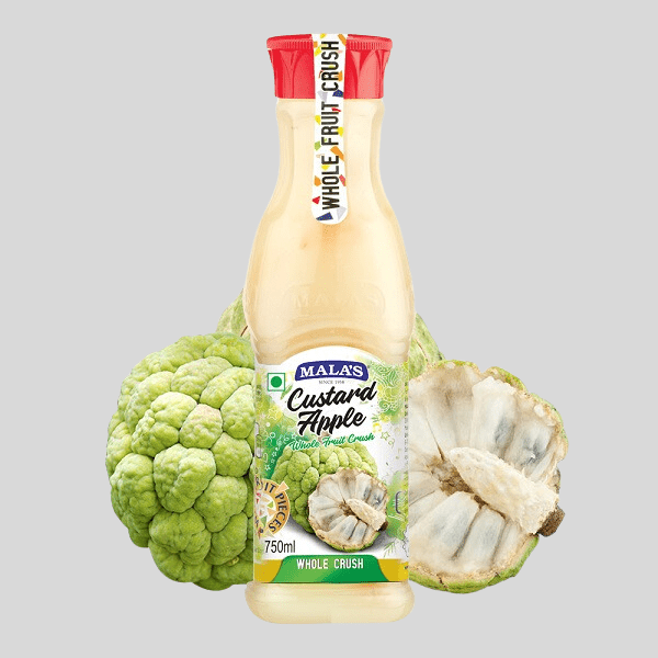 Custard Apple Whole Crush 750ml Pet Bottle - India shopping