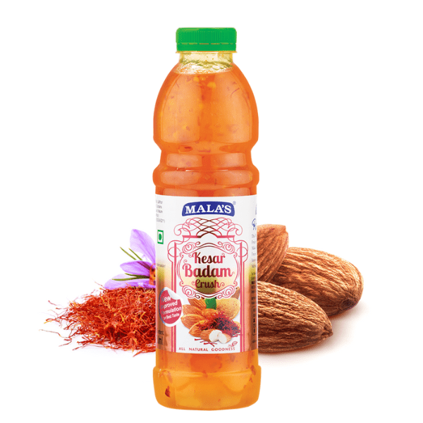 Kesar Badam Crush 750ml PET Bottle - India shopping