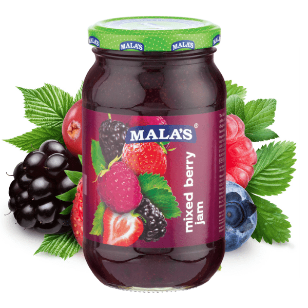 Mixed Berry Jam 500g Glass Jar - India shopping