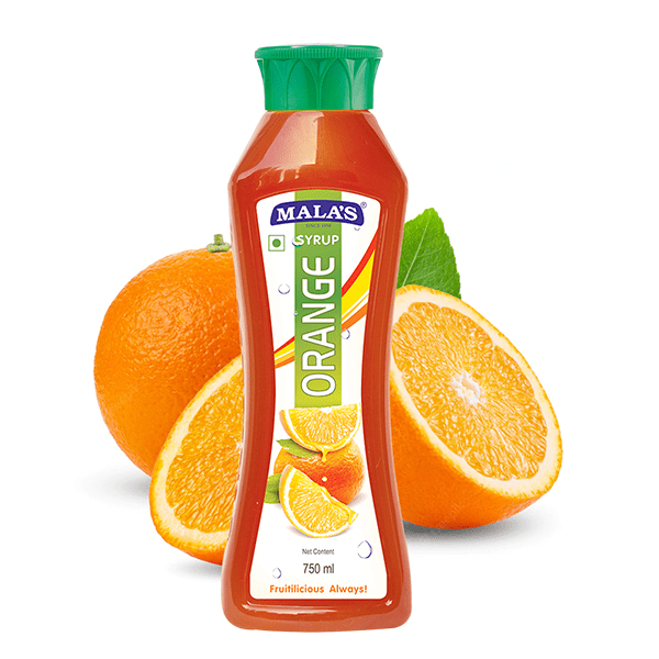 Orange Syrup 750ml PET Bottle - India shopping