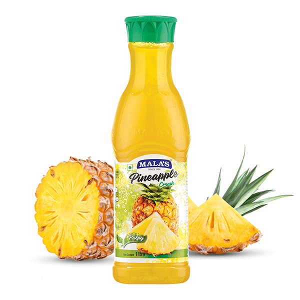 Pineapple Crush 1L PET Bottle - India shopping