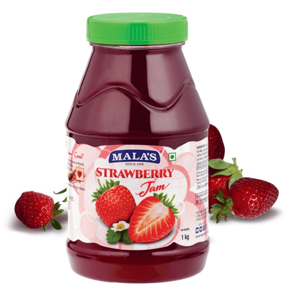 Strawberry Jam 1Kg PET Jar - India shopping