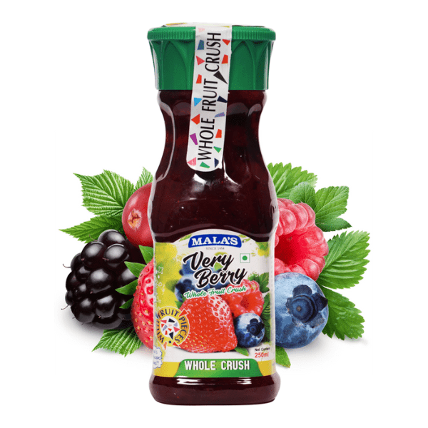 Verry Berry Whole Crush 250ml PET Bottle - India shopping