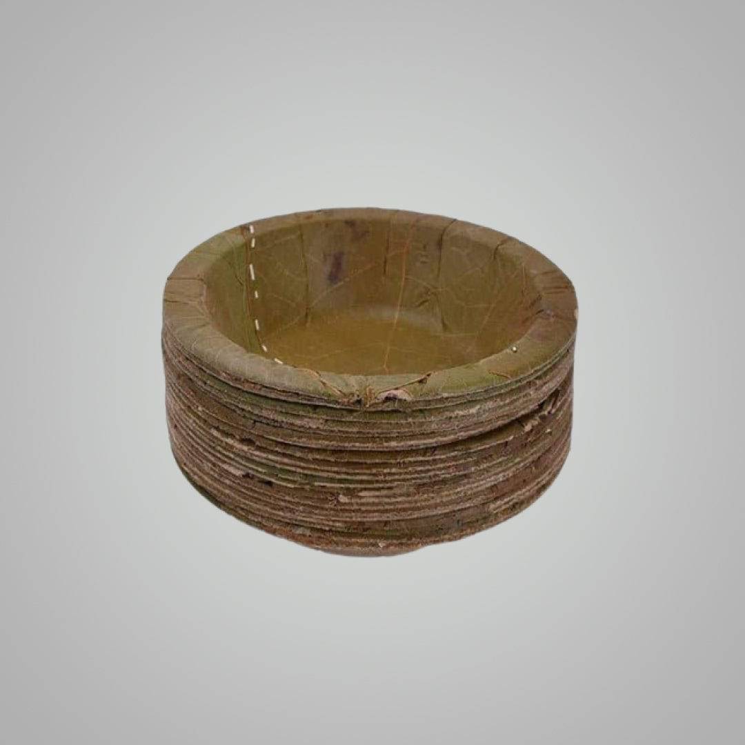 Natural Leaf Bowl Dona - India shopping