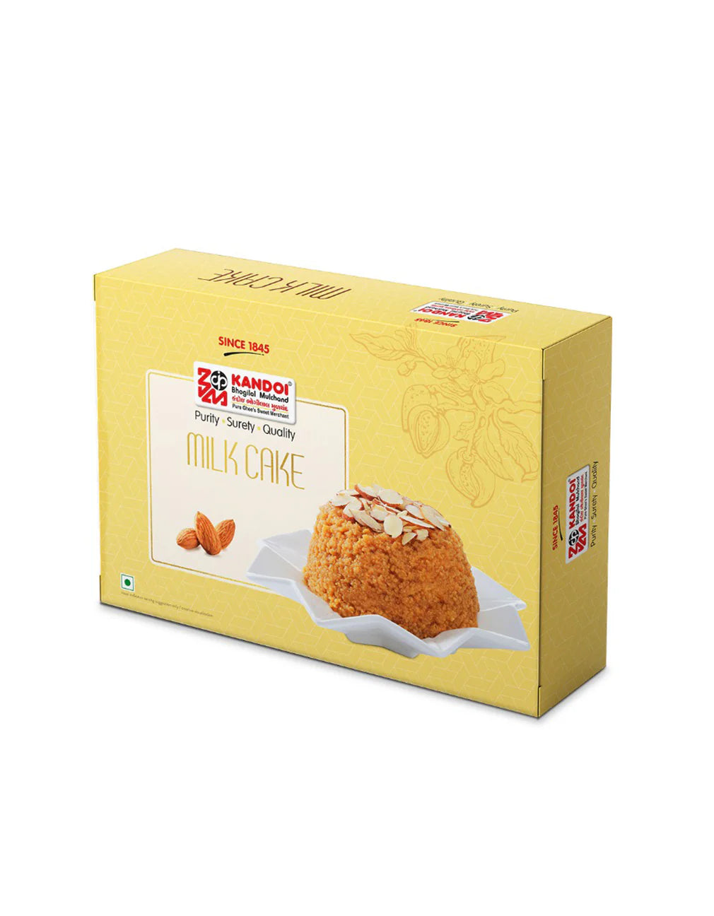 Kandoi Bhogilal Mulchand Milk Cake ( Map Packing ) | 450 gms