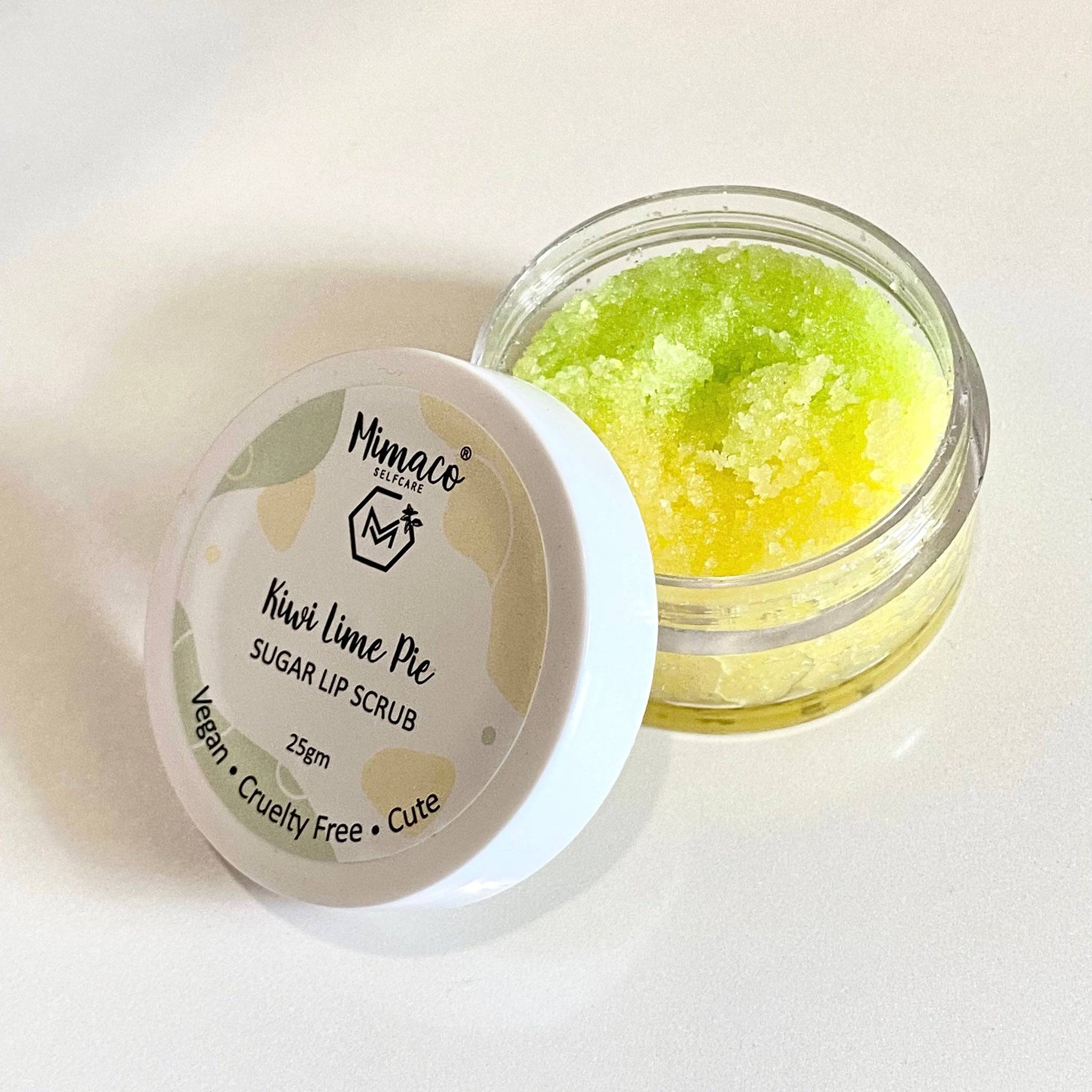 Kiwi lime pie - lip scrub - India shopping