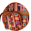 Hand bag-Maroon Multicolor