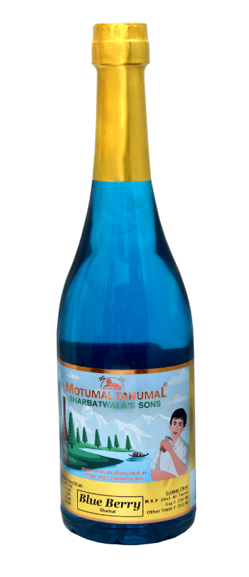 Motumal Tanumal Blue Berry Sharbat - India shopping