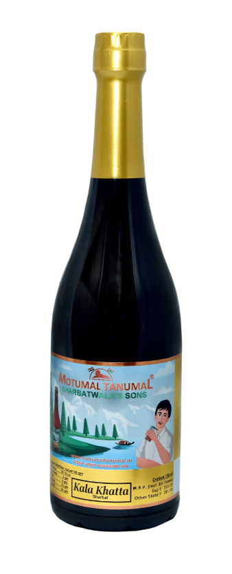 Motumal Tanumal Kala Khatta (Vimto) Sharbat - India shopping