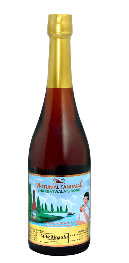 Motumal Tanumal Milk Masala (K.Elaichi)Sharbat - India shopping