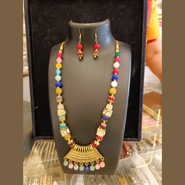 Neckless Set With Earing - India shopping