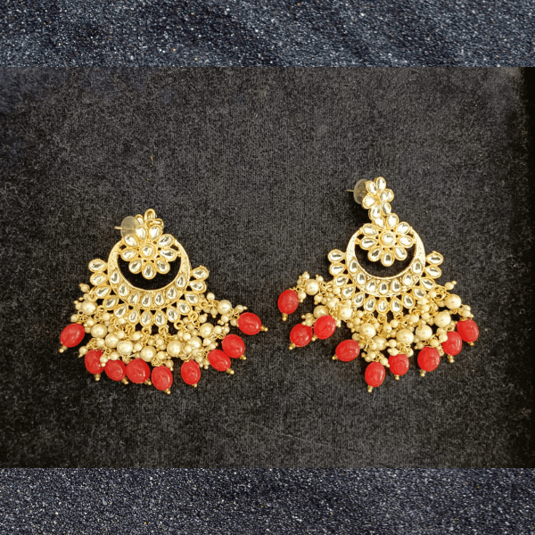 A.D Earring Collection For Women | Kundan Earrings - India shopping