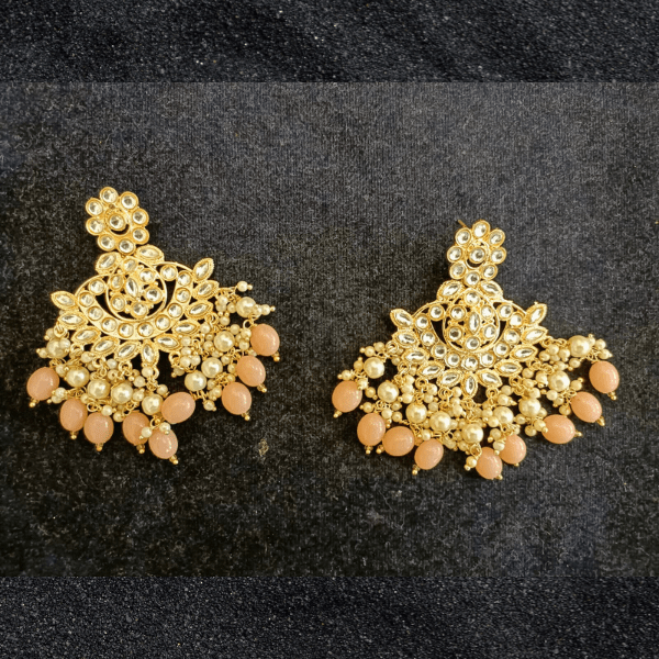 A.D Earring Collection For Women | Kundan Earrings - India shopping