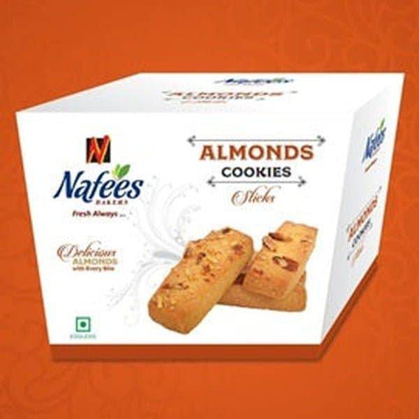 Nafees Almond Cookies - 200 gms - India shopping