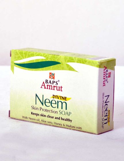 BAPS Amrut Neem Soap ( Pack Of 4 ) 75 gms each