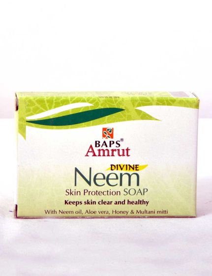 BAPS Amrut Neem Soap ( Pack Of 4 ) 75 gms each